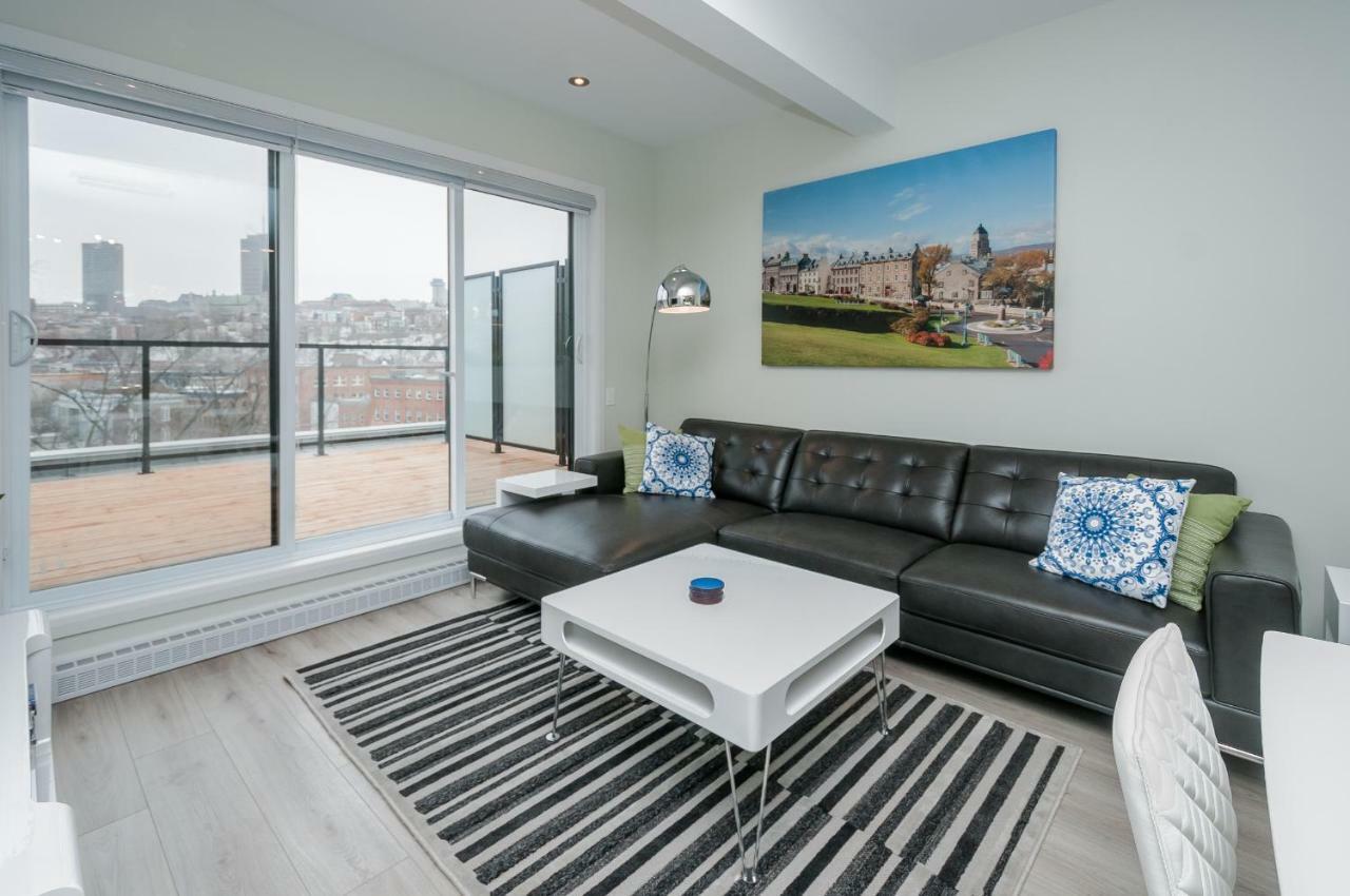 퀘벡 Penthouse On Charest - With Parking And Gym 아파트 외부 사진