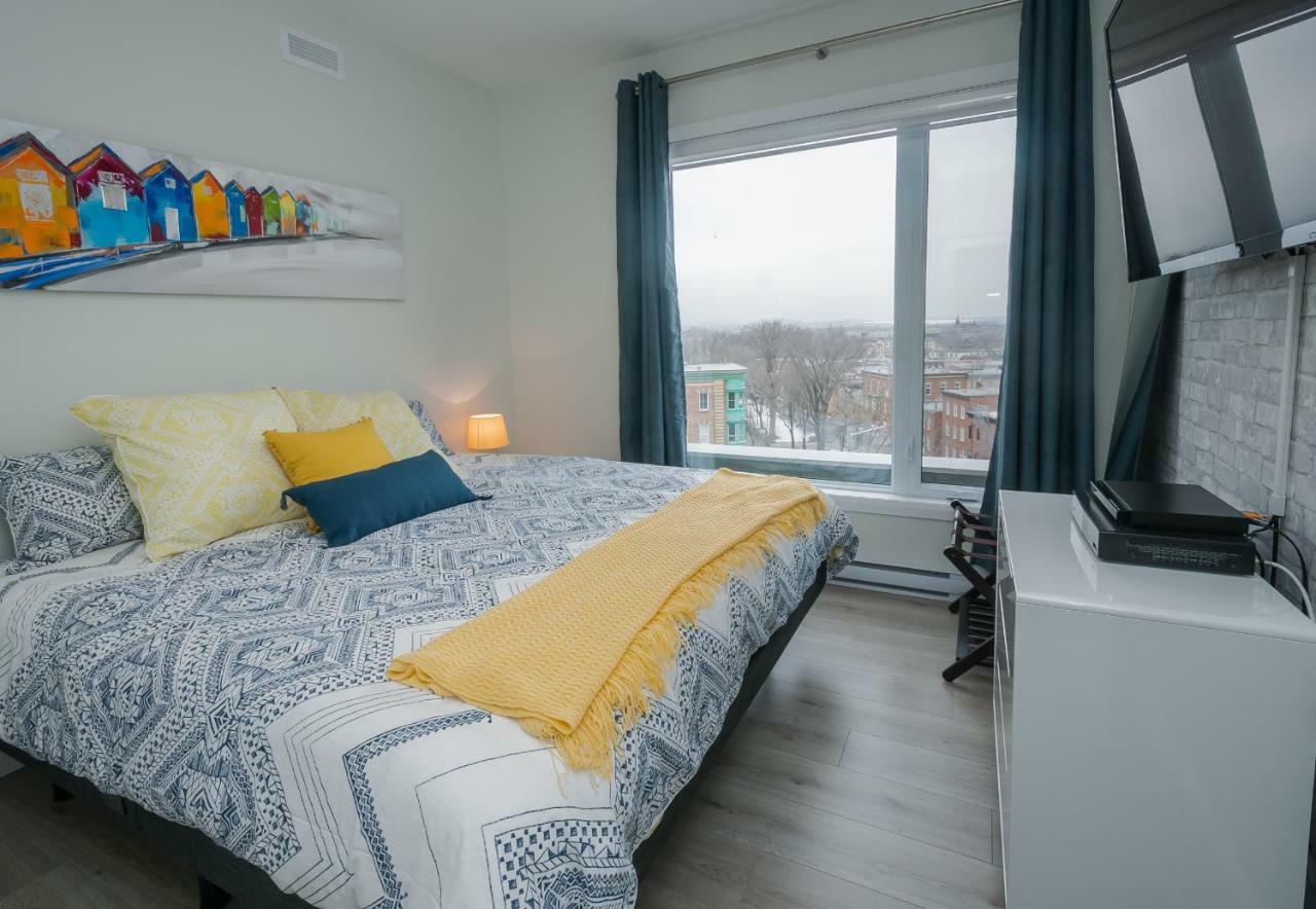 퀘벡 Penthouse On Charest - With Parking And Gym 아파트 외부 사진