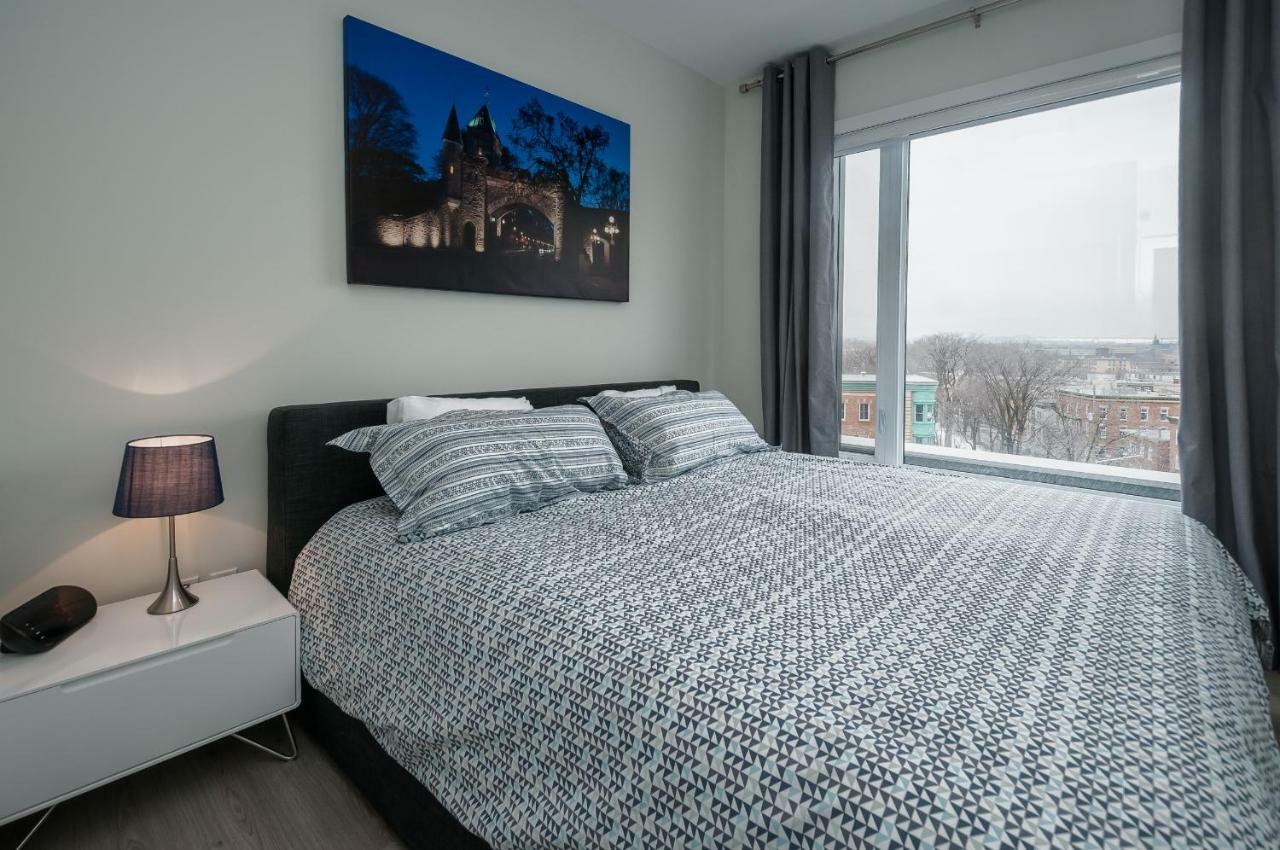 퀘벡 Penthouse On Charest - With Parking And Gym 아파트 외부 사진