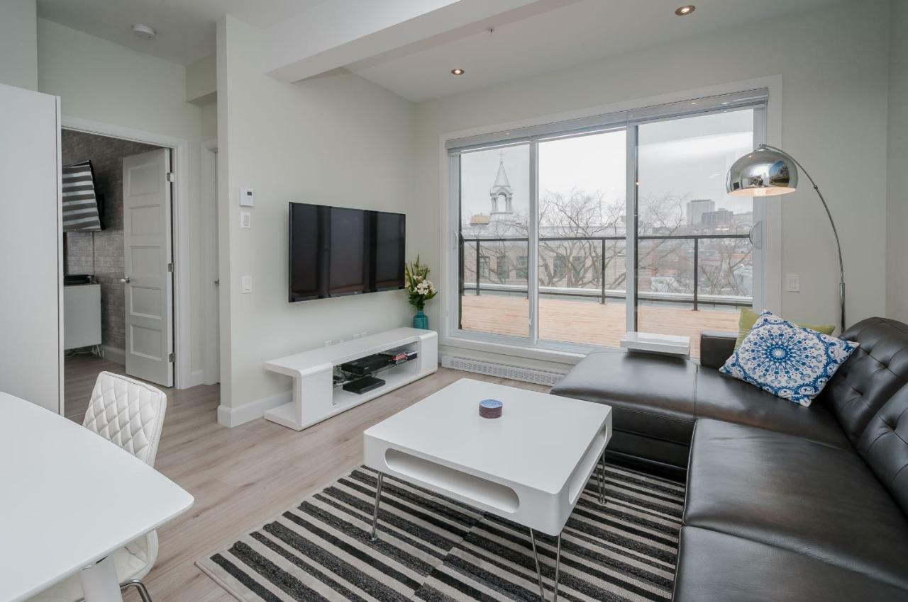퀘벡 Penthouse On Charest - With Parking And Gym 아파트 외부 사진